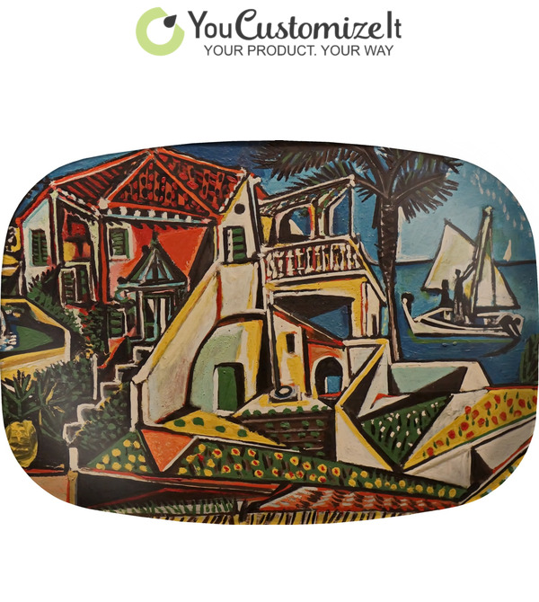 Mediterranean Landscape By Pablo Picasso Melamine Platter Youcustomizeit