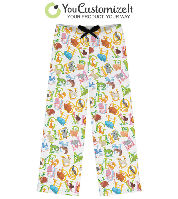 YouCustomizeIt Womens Custom Monogram Pajama Pants