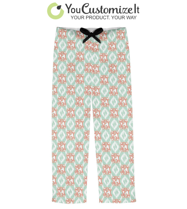 YouCustomizeIt Womens Custom Monogram Pajama Pants