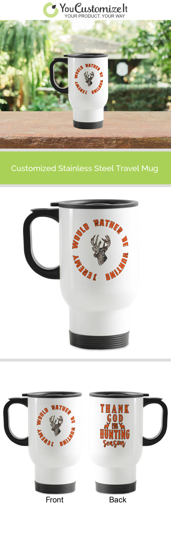 Hunting Travel Mug 