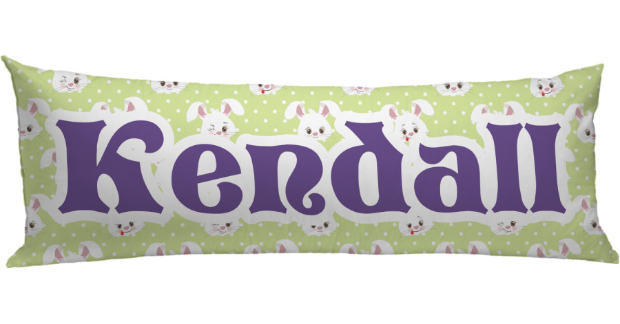 Custom Easter Bunny Body Pillow Case Personalized Youcustomizeit 4804