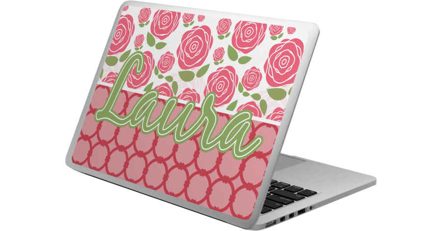 Custom Roses Laptop Skin - Custom Sized (Personalized) | YouCustomizeIt