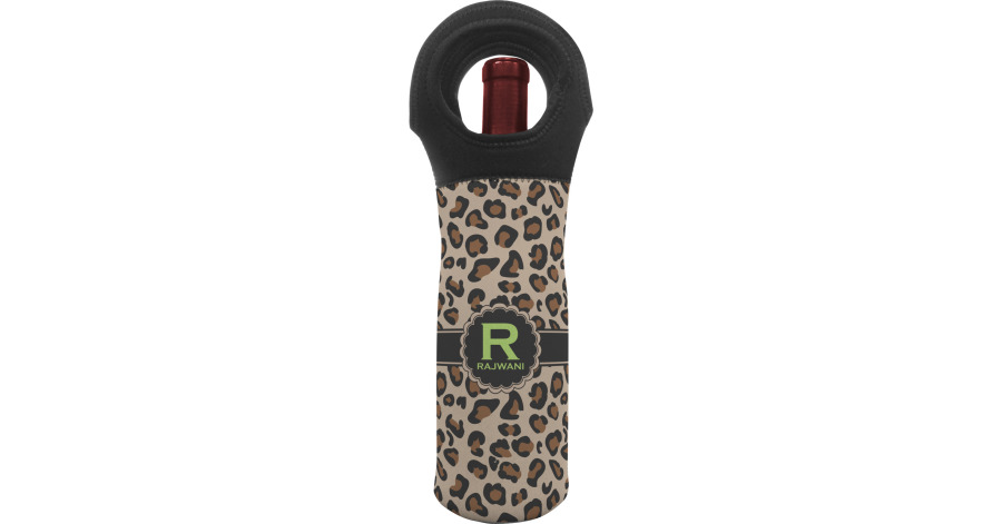 leopard wine bag