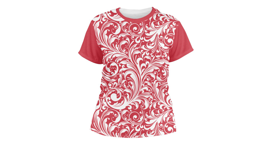 Custom Swirl Womens Crew T Shirt Youcustomizeit 3499