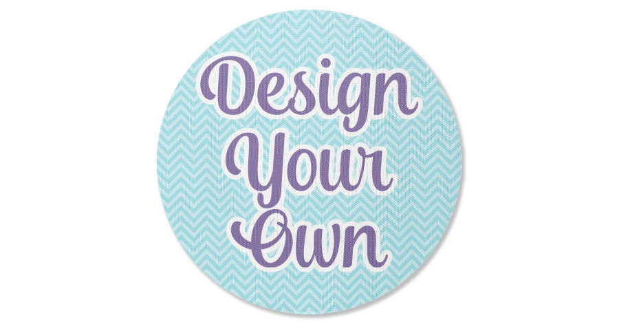 Custom Round Rubber Backed Coasters - Single | Design & Preview Online ...