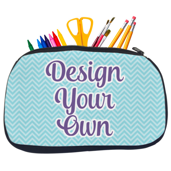 Custom Design Your Own Neoprene Pencil Case - Medium