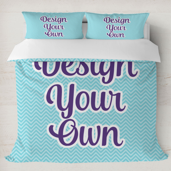 Custom Design Your Own Duvet Cover Set - King