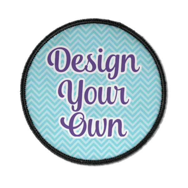 Custom Design Your Own Iron On Round Patch