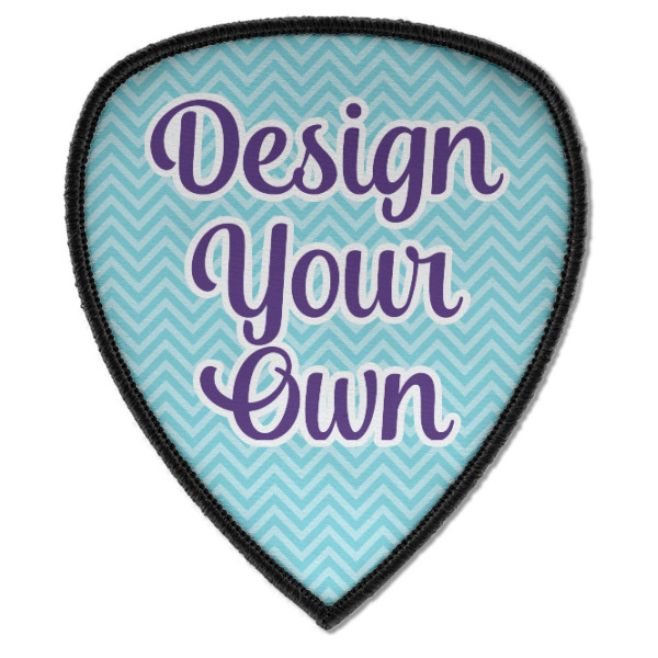 Custom Design Your Own Iron on Shield Patch A