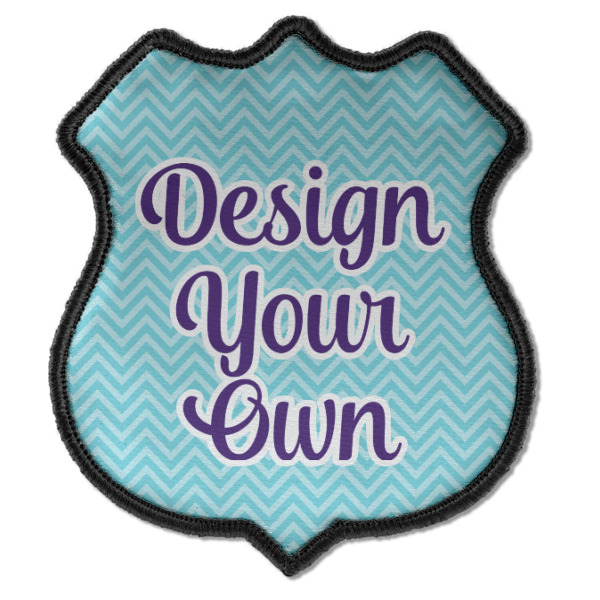 Custom Design Your Own Iron On Shield Patch C