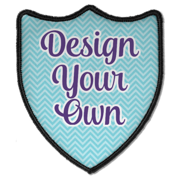 Custom Design Your Own Iron on Shield Patch B