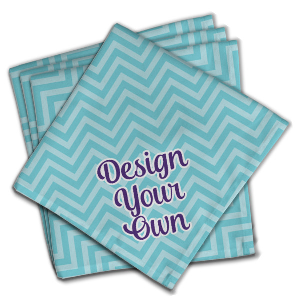 Custom Design Your Own Cloth Dinner Napkins - Set of 4