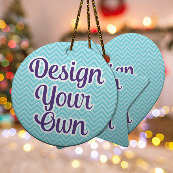 Custom Design Your Own Ceramic Ornament