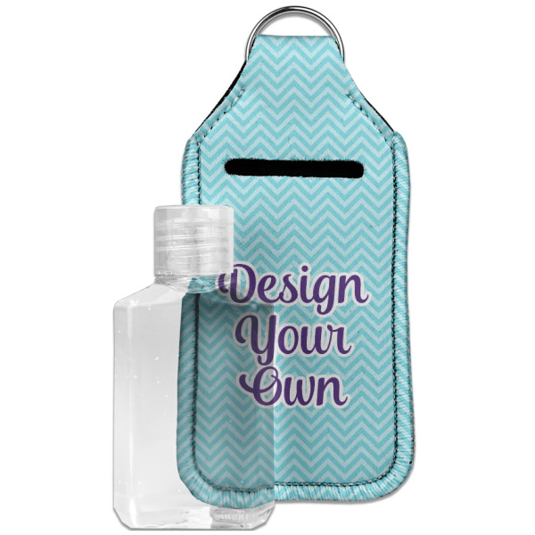 Custom Design Your Own Hand Sanitizer & Keychain Holder - Large