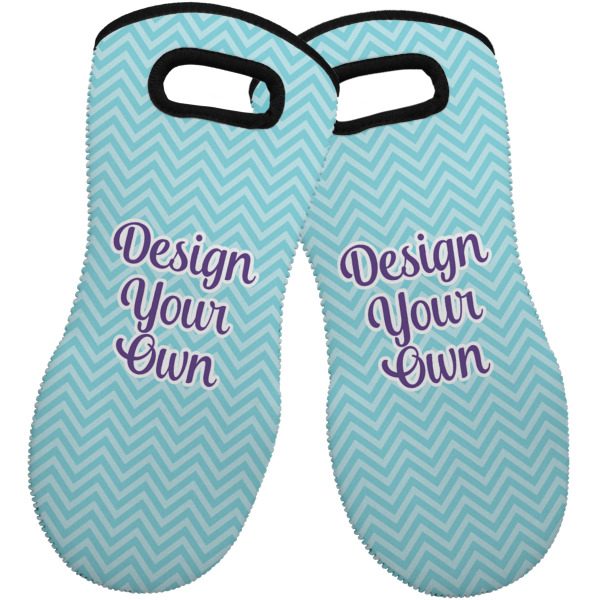 Custom Design Your Own Neoprene Oven Mitts - Set of 2