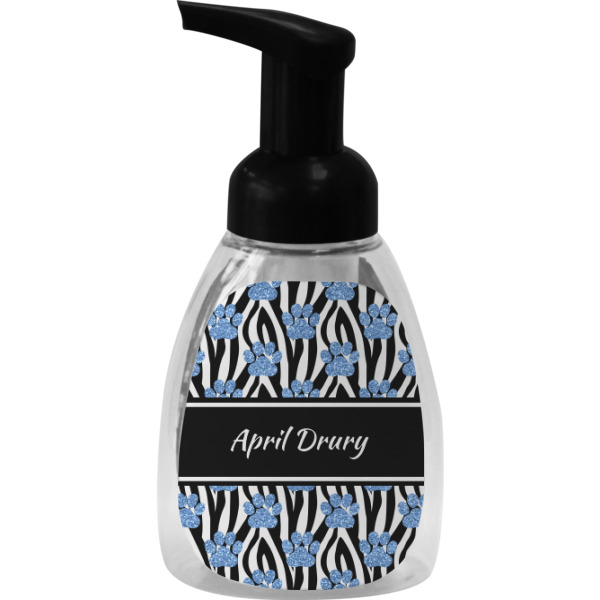 Custom Design Your Own Foam Soap Bottle - Black