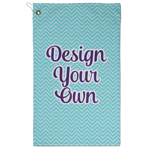 Custom Design Your Own Golf Towel - Poly-Cotton Blend