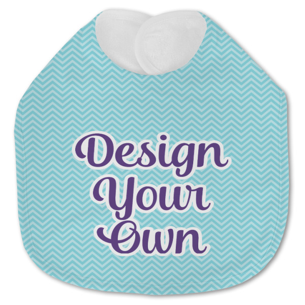 Custom Design Your Own Jersey Knit Baby Bib