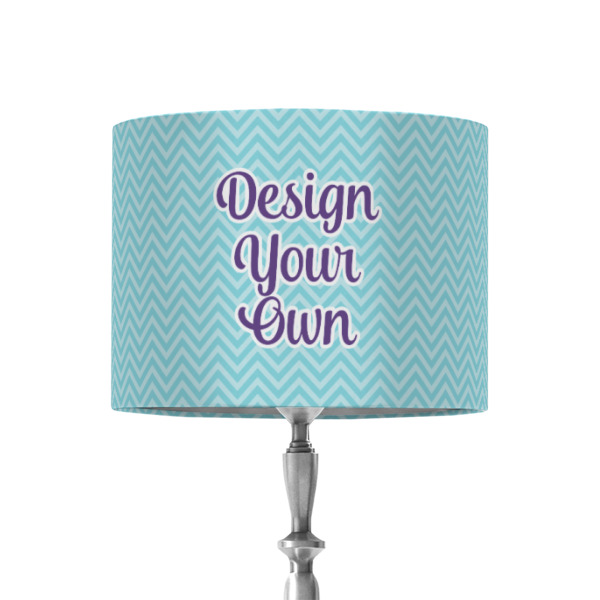 Custom Design Your Own 8" Drum Lamp Shade - Fabric