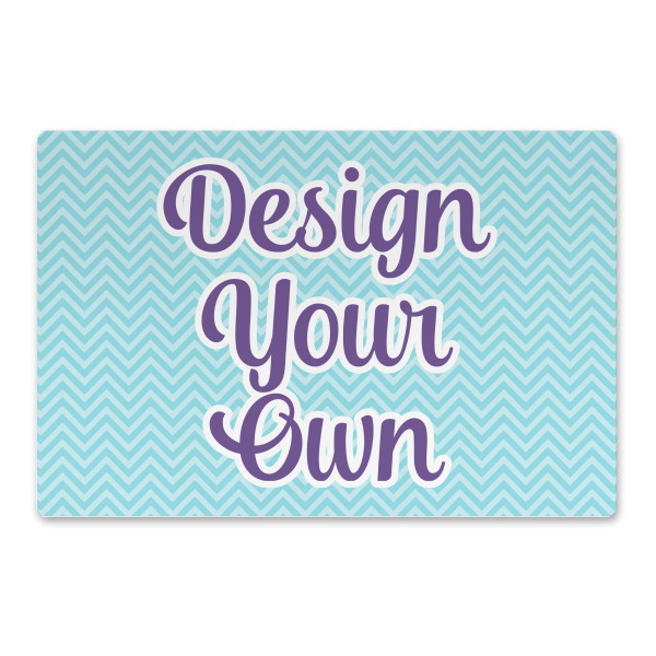 Custom Design Your Own Large Rectangle Car Magnet - 18" x 12"