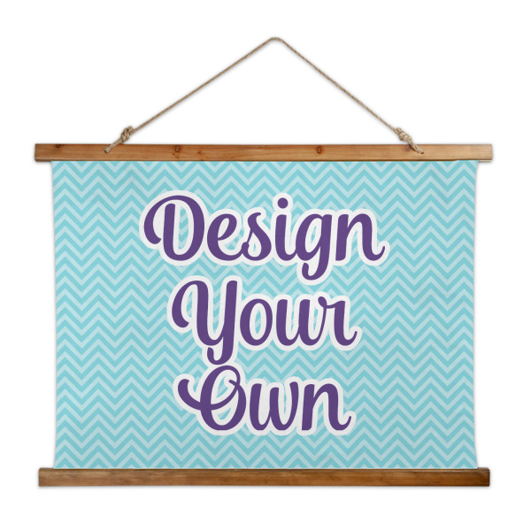 Custom Design Your Own Wall Hanging Tapestry - Wide