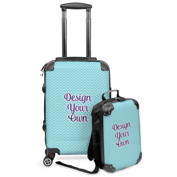 Custom Design Your Own Kids 2-Piece Luggage Set - Suitcase & Backpack