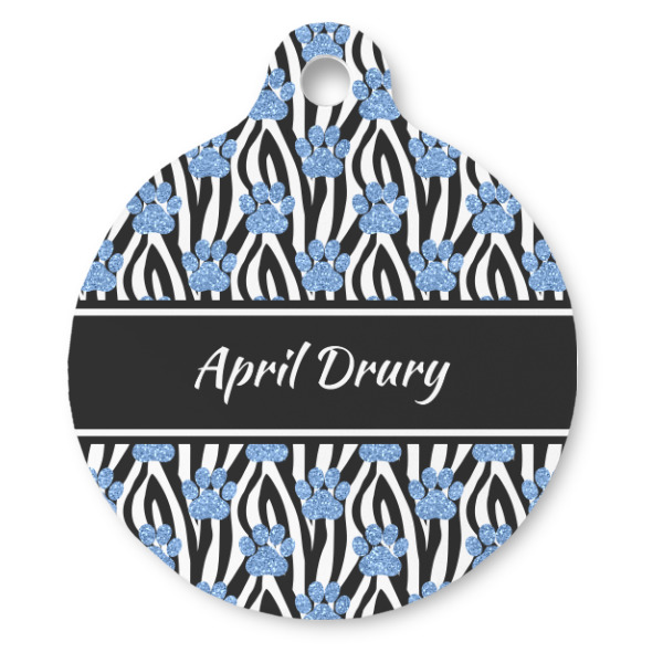 Custom Design Your Own Round Pet ID Tag