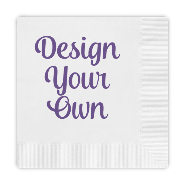 Custom Design Your Own Embossed Decorative Napkins