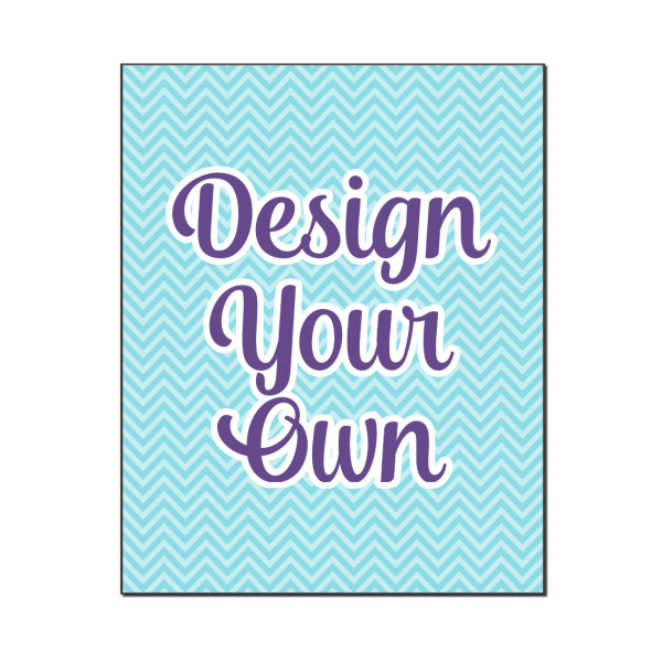 Custom Design Your Own Wood Print - 16" x 20"