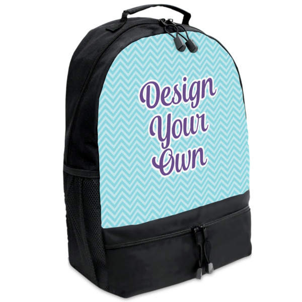 Custom Design Your Own Backpack - Black