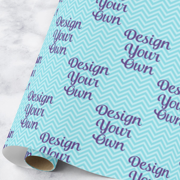 Custom Design Your Own Wrapping Paper Roll - Large - Satin