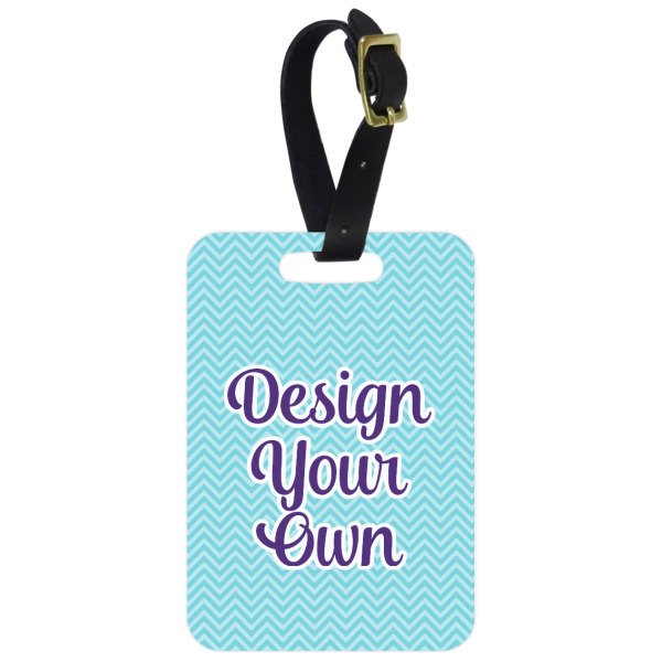 Custom Design Your Own Metal Luggage Tag