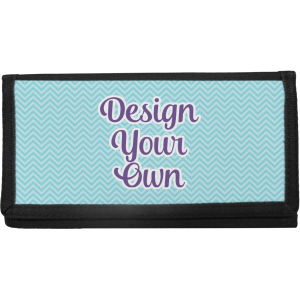 Custom Design Your Own Canvas Checkbook Cover