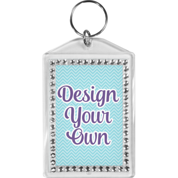 Custom Design Your Own Bling Keychain