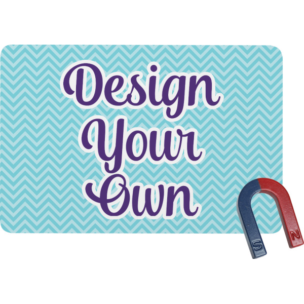 Custom Design Your Own Rectangular Fridge Magnet