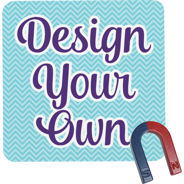 Custom Design Your Own Square Fridge Magnet