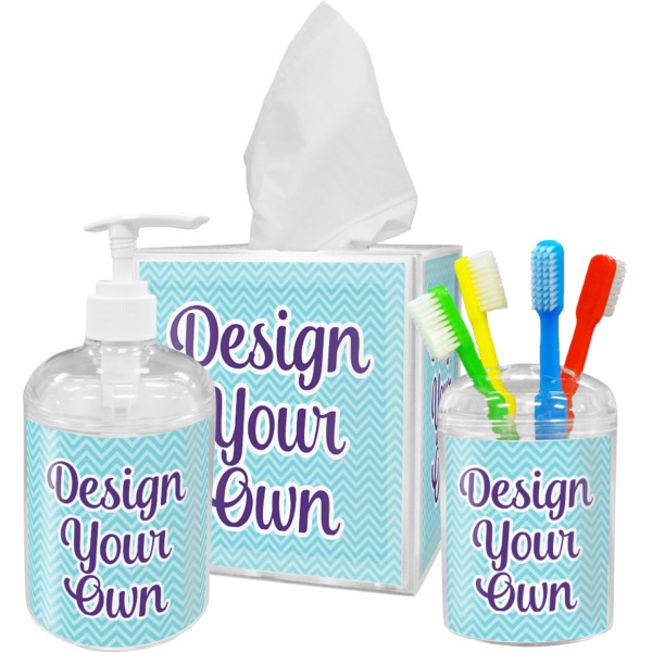 Custom Design Your Own Acrylic Bathroom Accessories Set