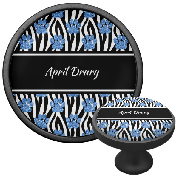 Custom Design Your Own Cabinet Knob - Black