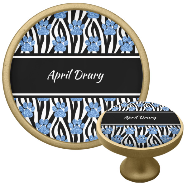 Custom Design Your Own Cabinet Knob - Gold