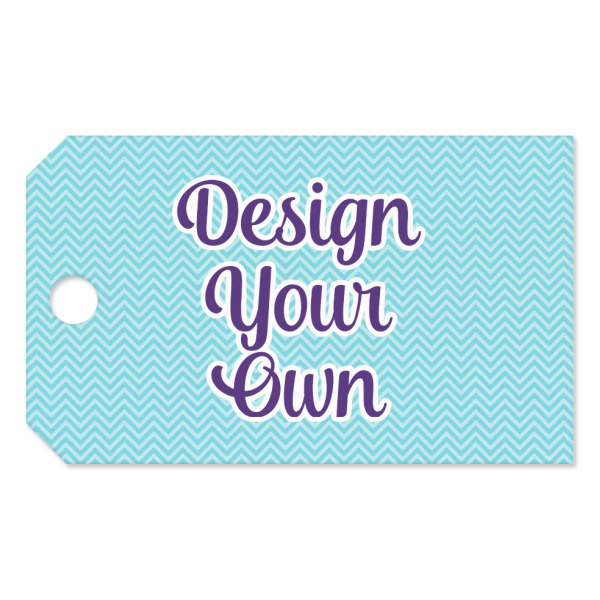 Custom Design Your Own Gift Tag - 3" x 5"