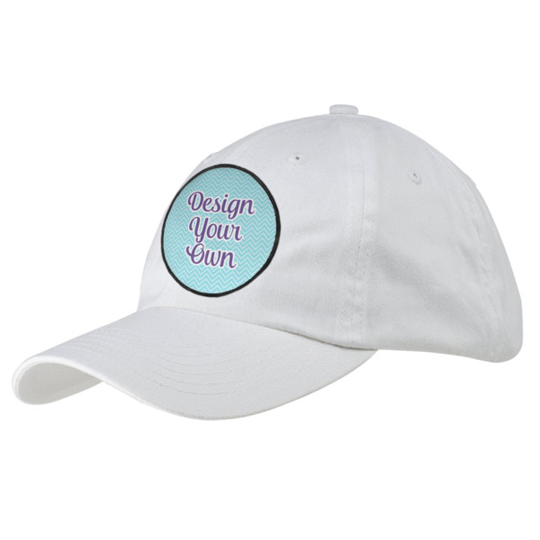 Custom Design Your Own Baseball Cap - White