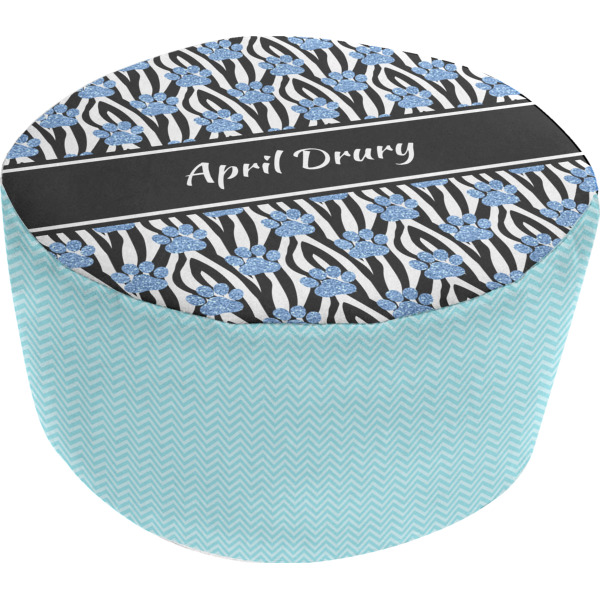 Custom Design Your Own Round Pouf Ottoman