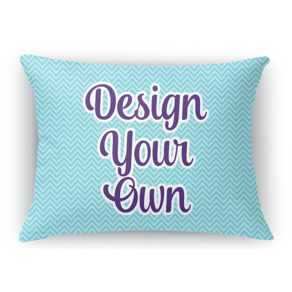 Custom Design Your Own Rectangular Throw Pillow Case