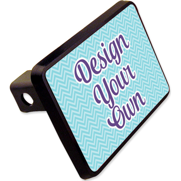 Custom Design Your Own Rectangular Trailer Hitch Cover - 2"