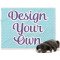 Custom Design - Microfleece Dog Blanket - Large