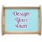 Custom Design - Serving Tray Wood Large - Main