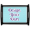 Custom Design - Serving Tray Black Large - Main