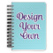 Custom Design - Spiral Journal Small - Front View