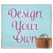 Custom Design - Picnic Blanket - Flat - With Basket