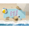 Custom Design - Beach Towel - Lifestyle on Beach